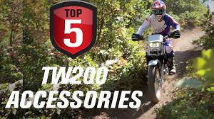 This bike has been around in yamaha's lineup since 1987 and has been proven to be one of the most. Top 5 Yamaha Tw200 Accessories Youtube