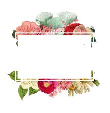 Bunga vintage rosa cor de rosa png free transparent png clipart. Download Paper Logo Flowers Flower Border Free Download Png Hq Hq Png Image Freepngimg
