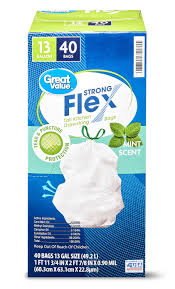 We did not find results for: Great Value Tall Kitchen Trash Bags 13 Gallon 40 Bags Mint Scent Strong Flex Walmart Com Walmart Com