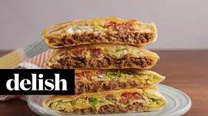 Best Crunchwrap Supreme Recipe How To Make A Copycat Taco Bell Crunchwrap Suprem Crunch Wrap Supreme Taco Bell Crunchwrap Supreme Homemade Crunchwrap Supreme