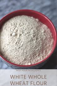 Whole wheat flour is essentially the mother of all flours when you consider it. Meet Your Ingredients White Whole Wheat Flour The Healthy Toast