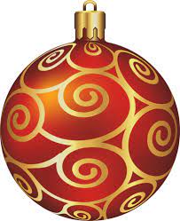 Transparent Large Red Christmas Ball Christmas Ornaments Christmas Cutouts Christmas Balls