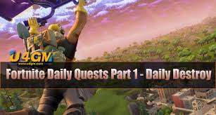 Here's the mailboxes fortnite locations in order to help you quickly complete the destroy mailboxes challenge. Fortnite Daily Quests Part 1 Daily Destroy U4gm Com
