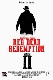 Red dead redemption 2 poster. Red Dead Redemption 2 Movie Poster Reddeadredemption