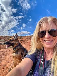 My dog has a friend that visits her daily.