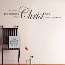 Check spelling or type a new query. Scripture Wall Decal I Can Do All Things Through Christ Bible Verse Vinyl Wall Decal Christian Wall Sticker 34 X8 Scripture Wall Decals Vinyl Wall Decalswall Sticker Aliexpress