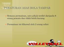 Bola basket adalah satu lagi jenis olahraga yang cukup populer di masyarakat indonesia. Ppt Bola Tampar Powerpoint Presentation Free Download Id 6515867