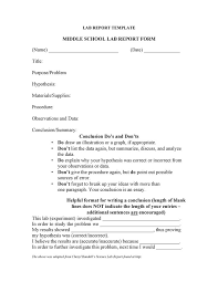 Grade 6 Lab Report Template 1 Professional Templates Lab Report Template Report Template Lab Report