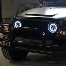 The Best Led Halo Headlights At Jeep Federation Click See More Jeep Wrangler Jk Jeep Wrangler Headlights Jeep