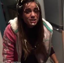 Georgia May Foote squirms in mayo fight with Giovanni Pernice