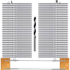 Available across a spectrum of material, shape, and color options, you're sure to find the right posts and top rail for the job. Buy Zonegrace Swage Lag Screws Left Right 64 Pack For 1 8 Deck Cable Railing Systems 316 Stainless Steel Stair Deck Railing Wood Post Balusters For Cable Deck Railing Hardware 32 Pairs