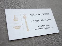 The cards were so beautiful and i get a lot of compliments on them. Chef Business Cards Inspiration Cardfaves