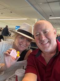 This duck was gave to me from my sister from North Carolina when she came  down for Thanksgiving, I'm in Kentucky , I'll leave it for someone else to  find