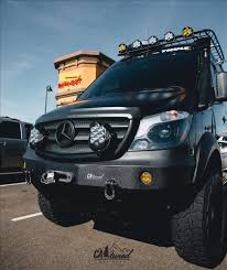 Project Thule Sprinter Build Catuned Off Road Mercedes Sprinter 4x4 Camper Sprinter 4x4 Camper Van