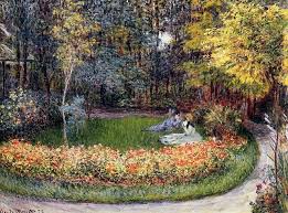 Dans Le Jardin C Monet W 384 In 2020 Claude Monet Art Claude Monet Monet Paintings
