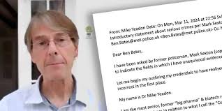 Tidigare Pfizer-forskaren Mike Yeadon stöder nytt brottmål mot Pfizer och  brittiska regeringen med anklagelser om tjänstefel och bedrägeri under  covid-pandemin