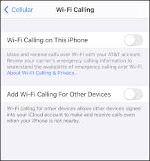 Wifi calling has to be supported on your phone and by your carrier to work. How Can I Enable Wi Fi Calling On My Iphone With At T Ask Dave Taylor