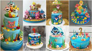 Baby Shark Birthday Cake Designs Crazy About Fashion Youtube