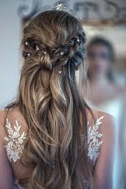 45 Perfect Half Up Half Down Wedding Hairstyles Wedding Forward Wedding Hair Half Half Up Wedding Hair Wedding Hair Inspiration