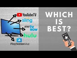 channel lineups youtube tv hulu live sling tv and more