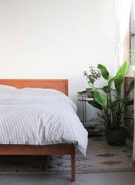 Garfield Bed Frame Solid Wood Available In Cherry Walnut Etsy Bed Frame Bed Furniture Furniture