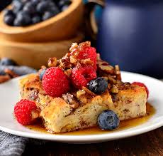 French Toast Casserole With Butter Pecan Maple Syrup Iowa Girl Eats