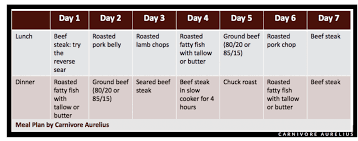In his book he includes recipes as well as sample menus. Carnivore Diet Meal Plan Master The Zero Carb Diet In Just 14 Days