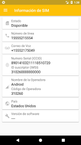 A sim card is one kind of smart card. Sim Card Info For Android Apk Download