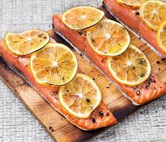 Mandarin And Kale Salad With Cranberry Dressing And Candied Pecans Sunkist Plank Salmon Cedar Plank Salmon Roasted Winter Vegetables