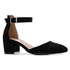 Black Block Heels Closed Toe Women S D Orsay Pumps Close Toe Ankle Strap Kitten Heel Adorable Low Block Heel Black C31889y6tzu Ankle Strap Heels Closed Toe Ankle Strap Heels Heels