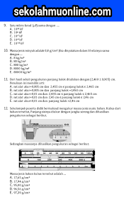 Check spelling or type a new query. Soal Pilihan Ganda Jawabannya Fisika Kelas 10 Bab 2 Besaran Dan Pengukuran Sekolahmuonline Com Sekolahmuonline