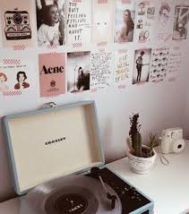 Popular especially among tiktok users, aesthetic rooms are characterized by the presence of greenery (think plants or hanging vines, both real or faux), muted colors (neutrals and pinks are most common), and fun light fixtures (think led strands or string lights). Pastel Aesthetic And Madonna Image 6787045 On Favim Com