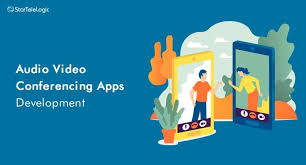 Audio Video Conferencing App Development By Startele Logic In 2020 Video Conferencing App Development Mobile App Development