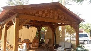 Pergolas techadas, decks, cocheras con sombra y parrilleros individuales. Mil Anuncios Com Pergola Adosada Casa Y Jardin Pergola Adosada
