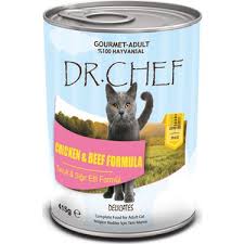 Dr Chef Tahilsiz Gurme Kedi Konserve 415 Gr Fiyati