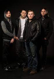 Alex Rosamilia Alex Levine Brian Fallon And Benny Horowitz Of American Rock Band The Gaslight Anthem Photographed During Gaslight Anthem Portrait Rock Bands