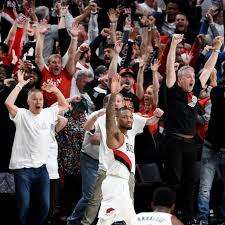So his young teammates picked up the slack. One Year Ago Damian Lillard Ended The Thunder And The Series Blazer S Edge
