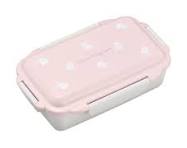 OSK ランチボックス お弁当箱 仕切付 1段 500ml ピンク レンジ対応 食洗機対応 シンプル 女性 女子 おしゃれ 抗菌 日本製 Choose  Happiness うさぎ PCD-500 : Tomorrow Life ヤフー店 - 通販 - Yahoo!ショッピング