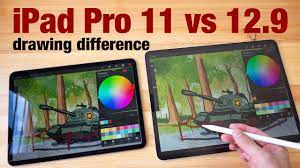 Главная планшеты и ридеры планшеты apple apple ipad pro 11 (2020). Ipad Pro 11 Vs 12 9 For Drawing Size Comparison Youtube