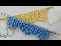 Klasik Lastik Ormekten Sikildiysaniz Bu Yeni Moda Bogumlu Lastik Modelini Sizlerde Orebilirsiniz Sis Ile Yapilan Stricken Stricken Anfanger Strickmuster Baby