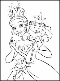The princess and the frog coloring pages. The Princess And The Frog Printable Coloring Pages 3