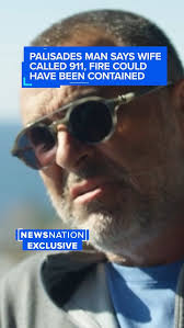 A Pacific Palisades man, whose wife called 911 right after fire broke out,  captured video he says shows firefighters were delayed in responding. He  tells NewsNation's Rich McHugh it was the worst ...