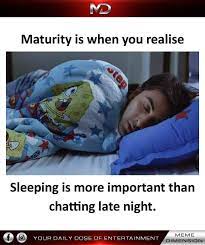 What getting there means can be different for everyone, since we part of being emotionally mature means being able to admit when you're wrong, and face the consequences for your own mistakes with understanding and. Meme Dimension Maturity Is When You Realise Facebook