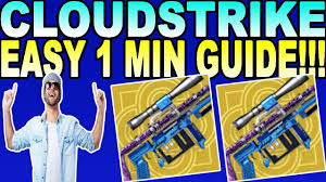 How To Get Cloudstrike Exotic Sniper Quick Easy Destiny 2 Youtube