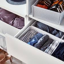Stuk Box With Compartments White Gray Ikea Ikea Storage And Organization Bedroom Storage