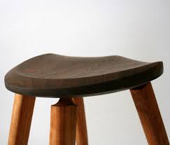 Fabianfischerhandcrafts Close Up Tall Stool In Wood Stool Stool Wooden Stools