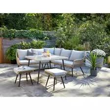 Buy Argos Home Malta 6 Seater Steel Corner Sofa Set Patio Sets Argos Garden Sofa Set Corner Sofa Set Corner Sofa Garden