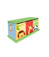 Kids 3 Drawer Cubby Sunny Safari Room Collection