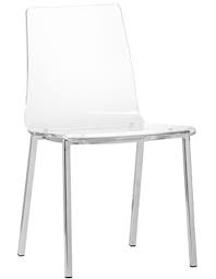 As comfortable despite its unusual appearance. Modern Acrylic Chairs Chicago Magazine