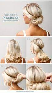 18 Quick And Simple Updo Hairstyles For Medium Hair Medium Length Hair Styles Hair Styles Medium Hair Styles